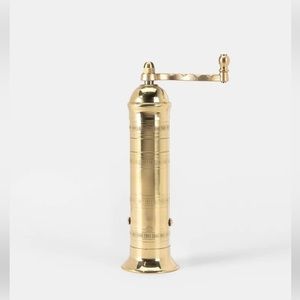Atlas brass pepper mill 8” with no handle